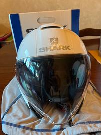 Casco shark citycruiser white taglia l