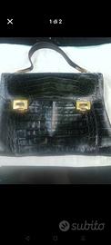 borsa in coccodrillo 