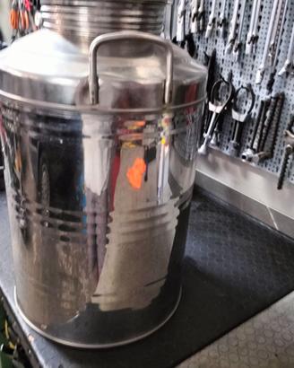 Fusto olio inox 50 litri