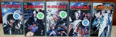 Set 5 Vhs yamato video anime Black Jack,sigillate