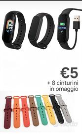 Orologio smartwatch slim contapassi 