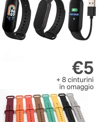 Orologio smartwatch slim contapassi 