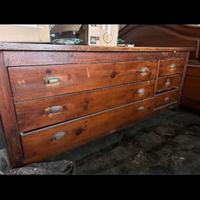 Cassettiera grande legno massello