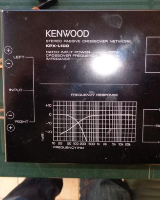 crossover passivo subwoofer kenwood