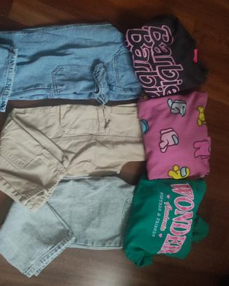 set abbigliamento bambina 9/10 anni