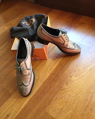 Tod's originali Scarpe Stringate beige n. 40