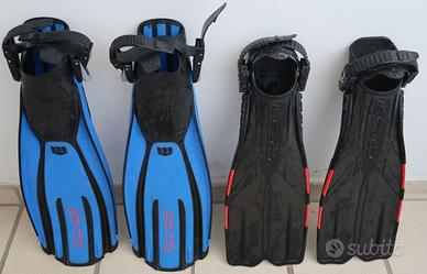 Pinne Cressi con cinghiolo