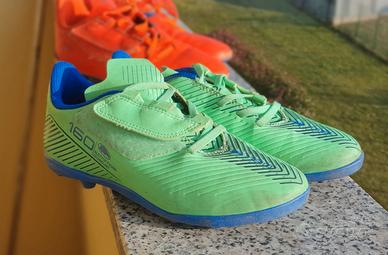 2 paia di scarpe calcio n.34 erba e sintetico