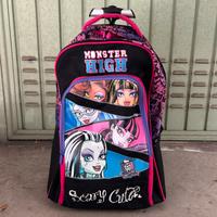 Zaino trolley per scuola Monster High