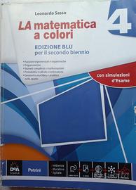 Libro 'La matematica a colori 4. Edizione blu'