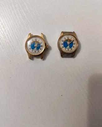 Lotto 2 Orologi Vintage Bradley Disney Cenerentola