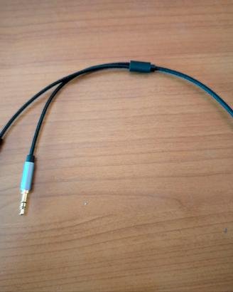 Urgreen splitter audio femmina a 2 maschio