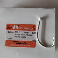Ami Mustad 533 D  Amo finitura Durain 
Size 4/0