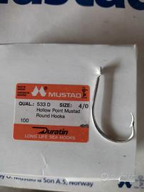 Ami Mustad 533 D  Amo finitura Durain 
Size 4/0