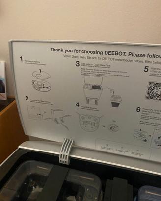 robot lava aspira pavimenti Deebot x1 turbo