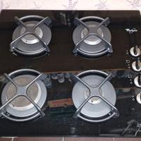 Piano cottura Whirlpool nero
