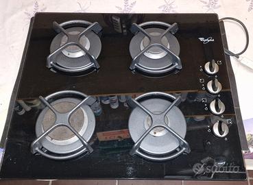 Piano cottura Whirlpool nero
