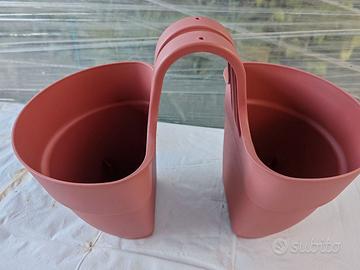 Fioriere per Ringhiere Color Rosa