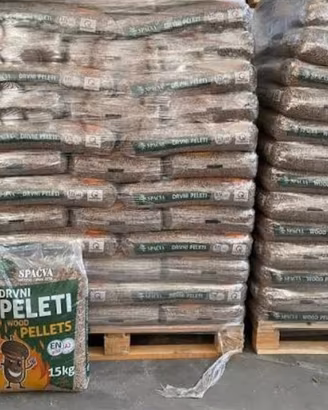 Pellet 100% faggio rovere 5,80€ sacco