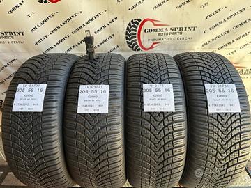 4 PNEUMATICI 205/55 R16 KUMHO 4 STAGIONI