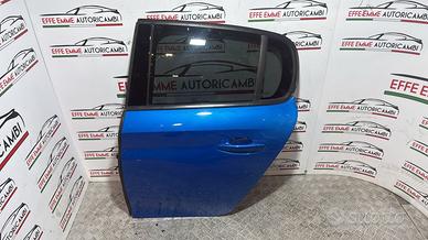 PORTA POSTERIORE SX SINISTRA PEUGEOT 208 2022 BLU