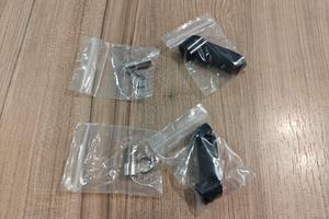 coppia distanziali per specchietti moto