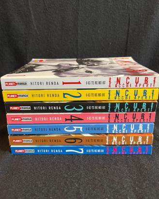 Incubi a occhi aperti volumi dal n.1 al n.7