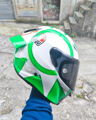 casco agv pista r valentino rossi mugello 2018