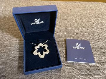 Swarovski Ciondolo Fiore Originale Vintage