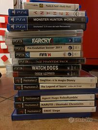 Lotto giochi ps2/ps3/ps4 nds,3ds