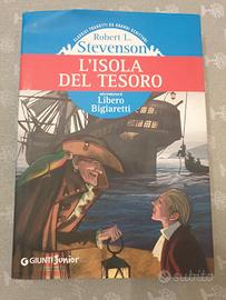 Libro ''L'isola del tesoro'' Giunti Junior - R.L.