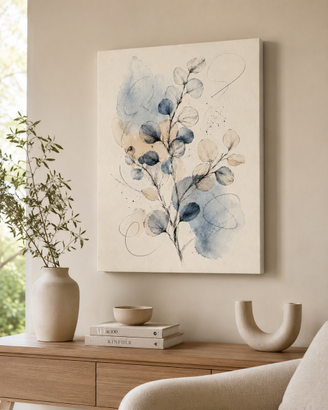 Tela 50x70: Sussurri di Eucalipto