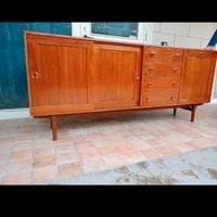 sidebord vintage anni 60 lungo 2 m