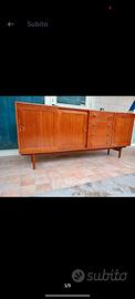 sidebord vintage anni 60 lungo 2 m