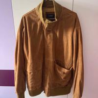 Giubotto uomo in pelle scamosciata