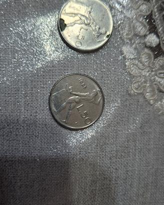 2 monete 50 lire