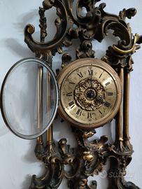 orologio da parete anni 60 meccanico antico 