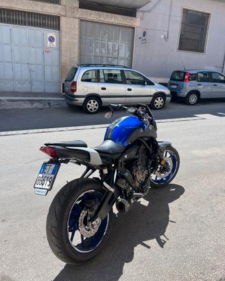 Yamaha mt07 depo libretto