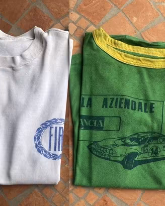T-shirt epoca anni ’60-’70 Lancia Stratos Alitalia