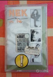 Nek - In te. Audiocassetta sigillata