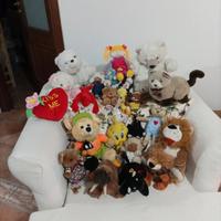 peluches animaletti vari