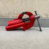 Morsa da banco in acciaio 