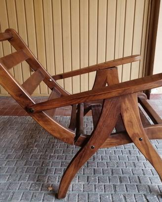 Sedia in legno da esterno