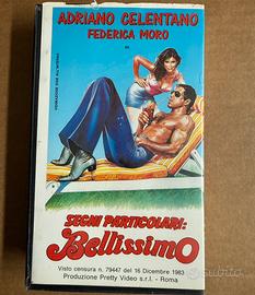 Adriano Celentano segni particolari bellissim VHS
