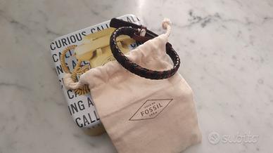 bracciale braccialetto uomo fossil