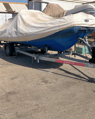 Gommone completo di carrello