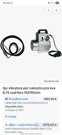 Vibratore per calcestruzzo rurmec