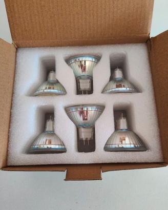 Set 6 lampadine LED GU5.3 da 5W luce bianca MR16