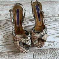 Scarpa Albano effetto pitone