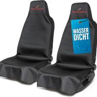 2 Coprisedili auto impermeabili neri